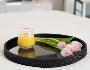 Tudor Black Umbrella Basket