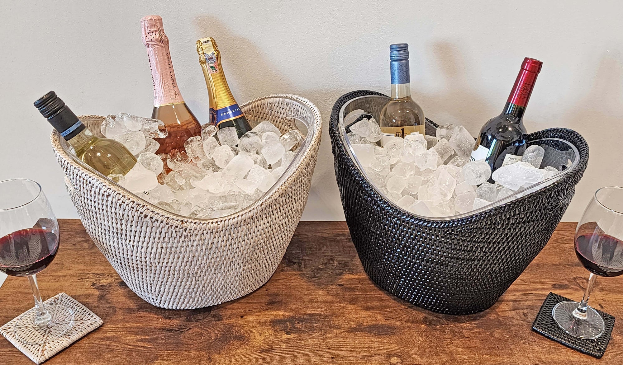Champagne Bucket with Acrylic Insert - Artifacts Trading Company