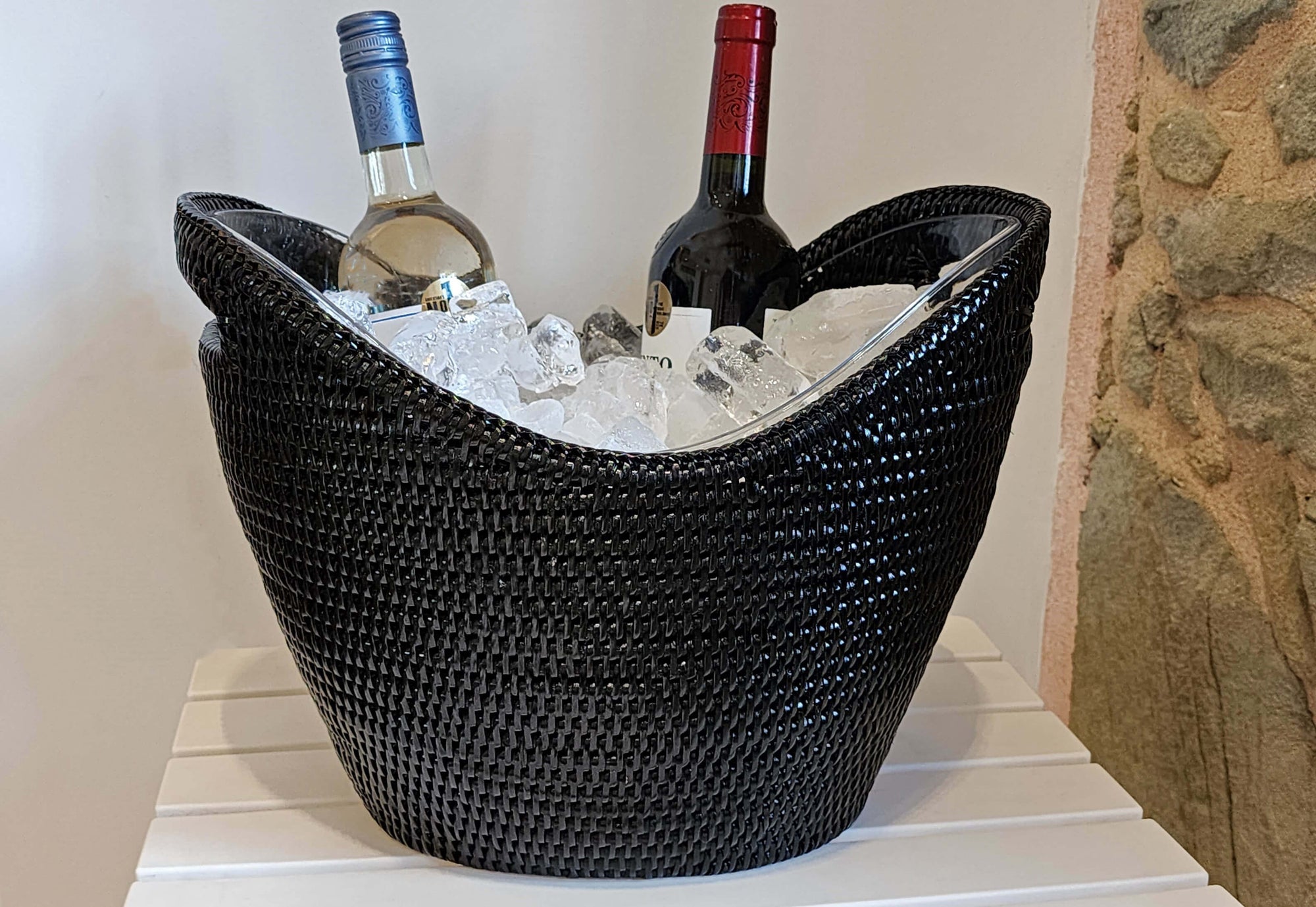 Champagne Bucket with Acrylic Insert