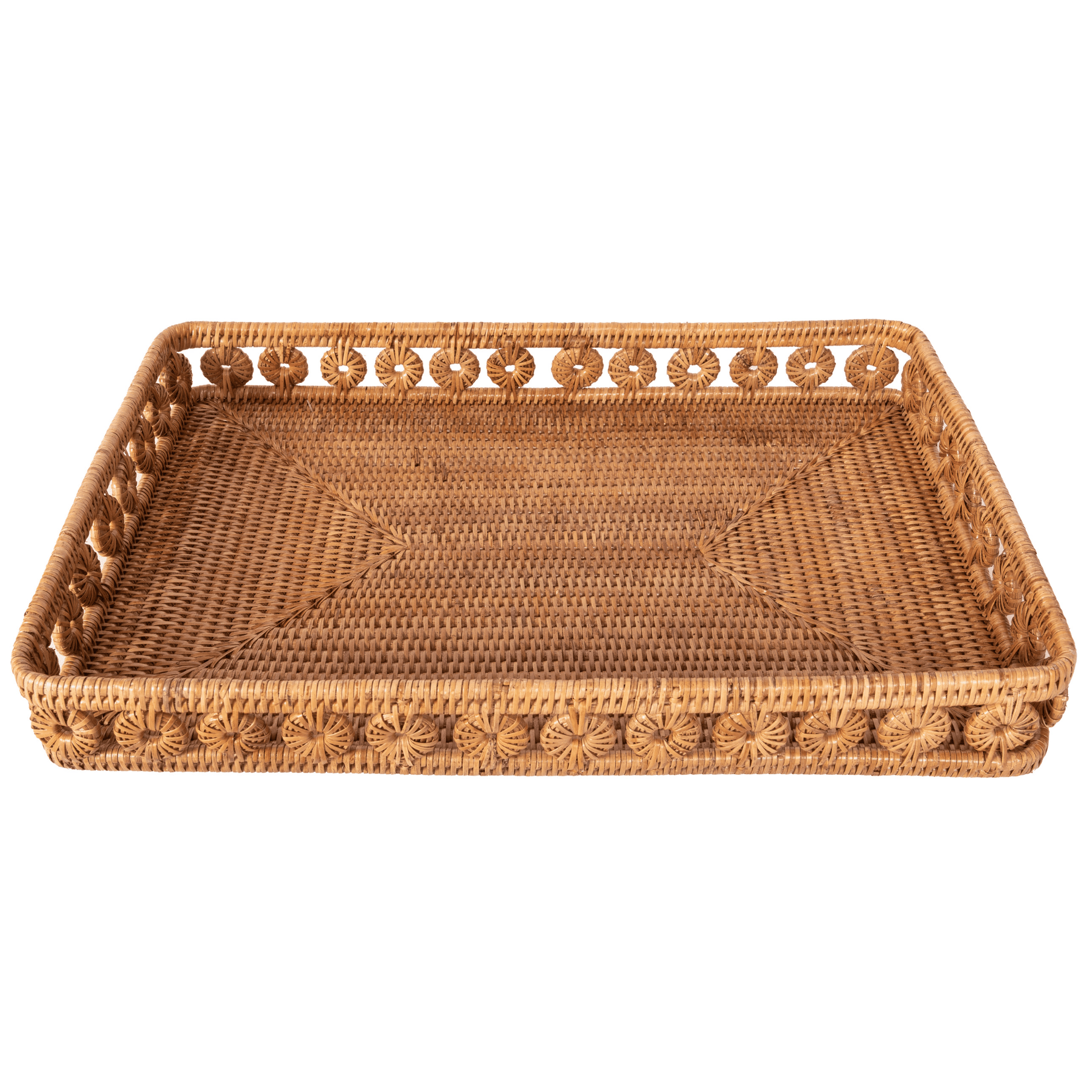 Rectangular Brass Tray – Mufti Design