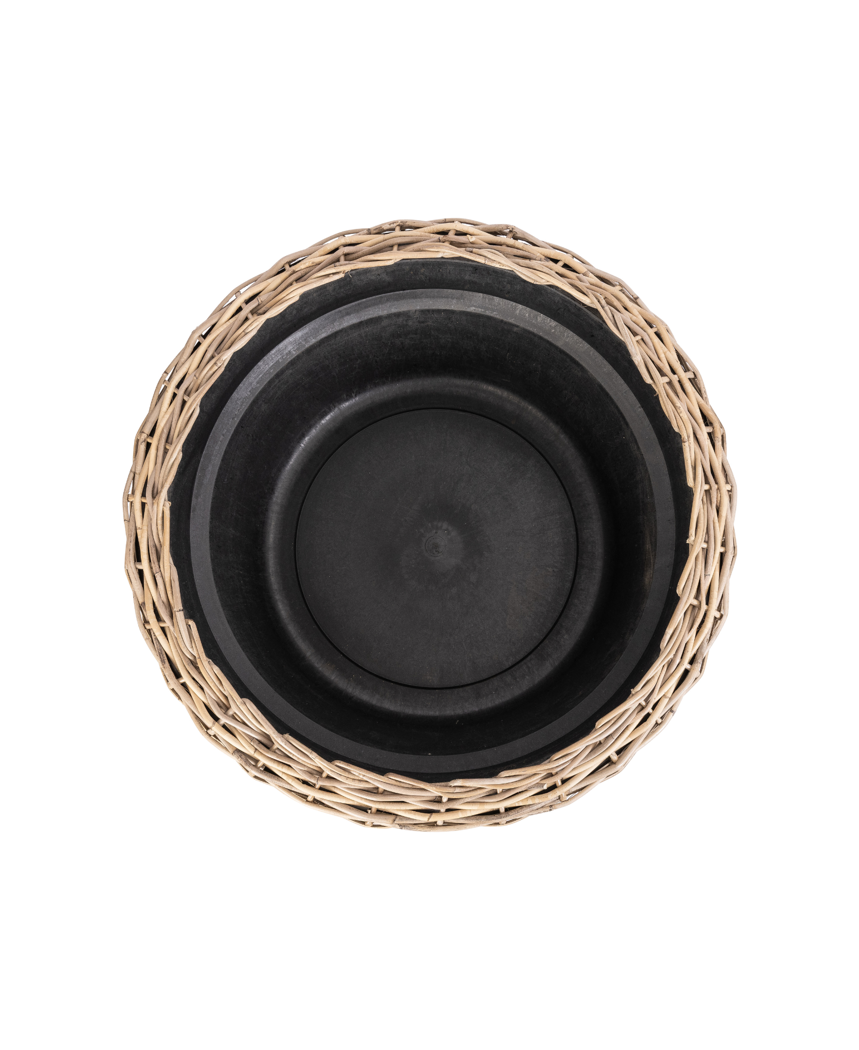 Round Cone Planter with Plastic Insert