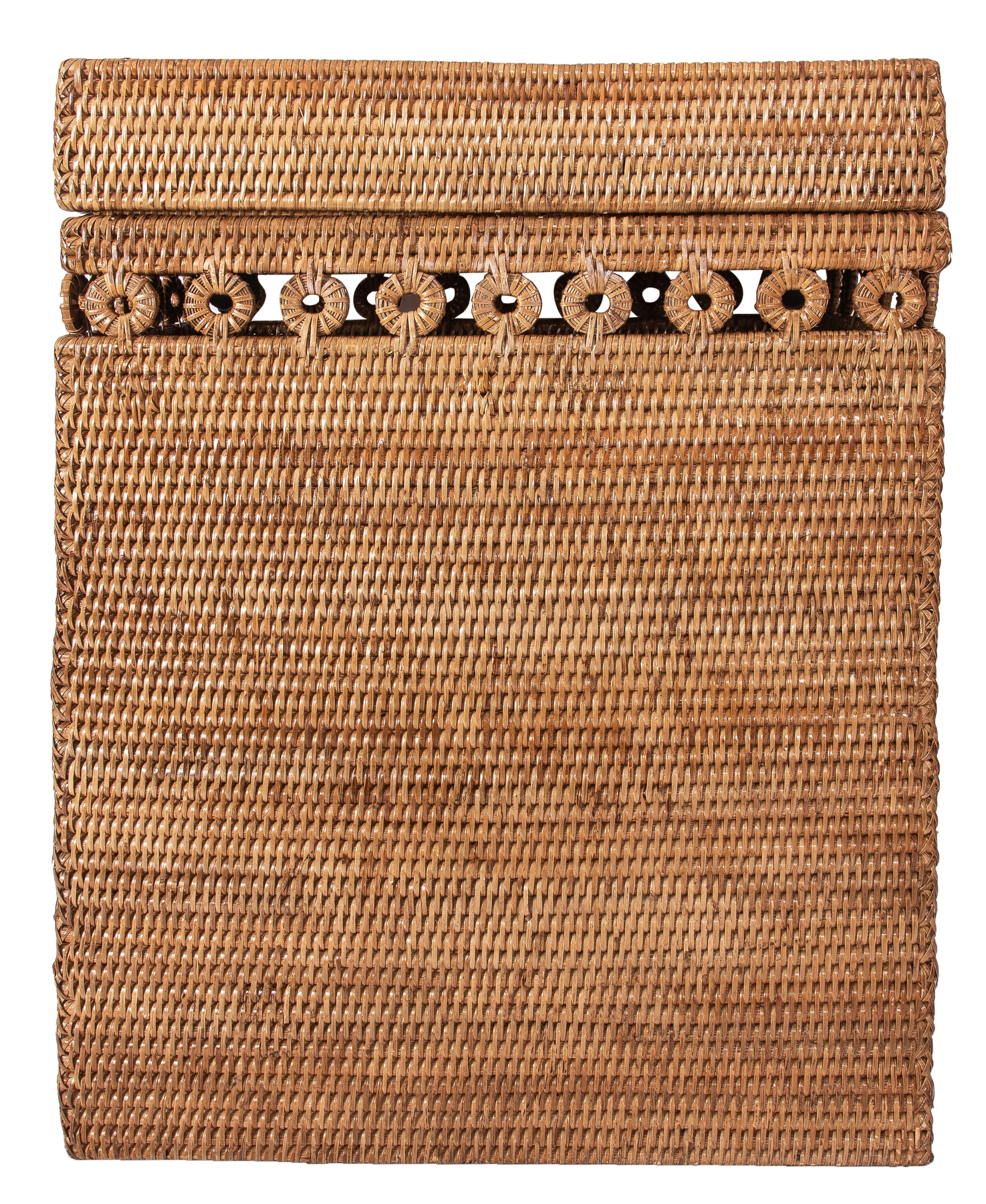 Inna Design Rectangular Hamper with Hinged Lid