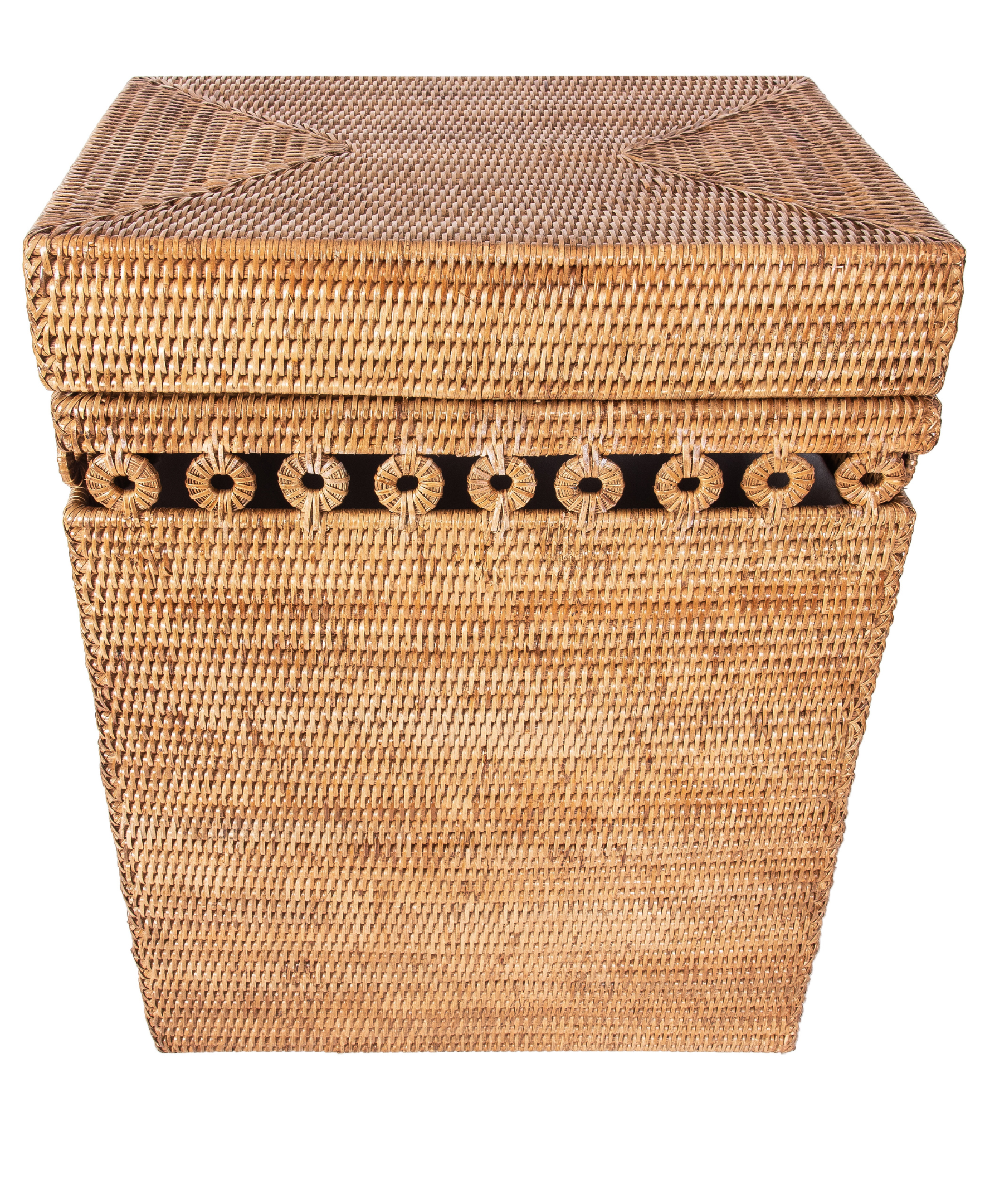 Inna Design Rectangular Hamper with Hinged Lid