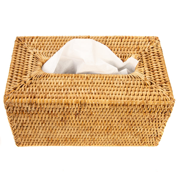 Artifacts Rattan™ Rectangular Tissue Box Cover - Artifacts Trading Company