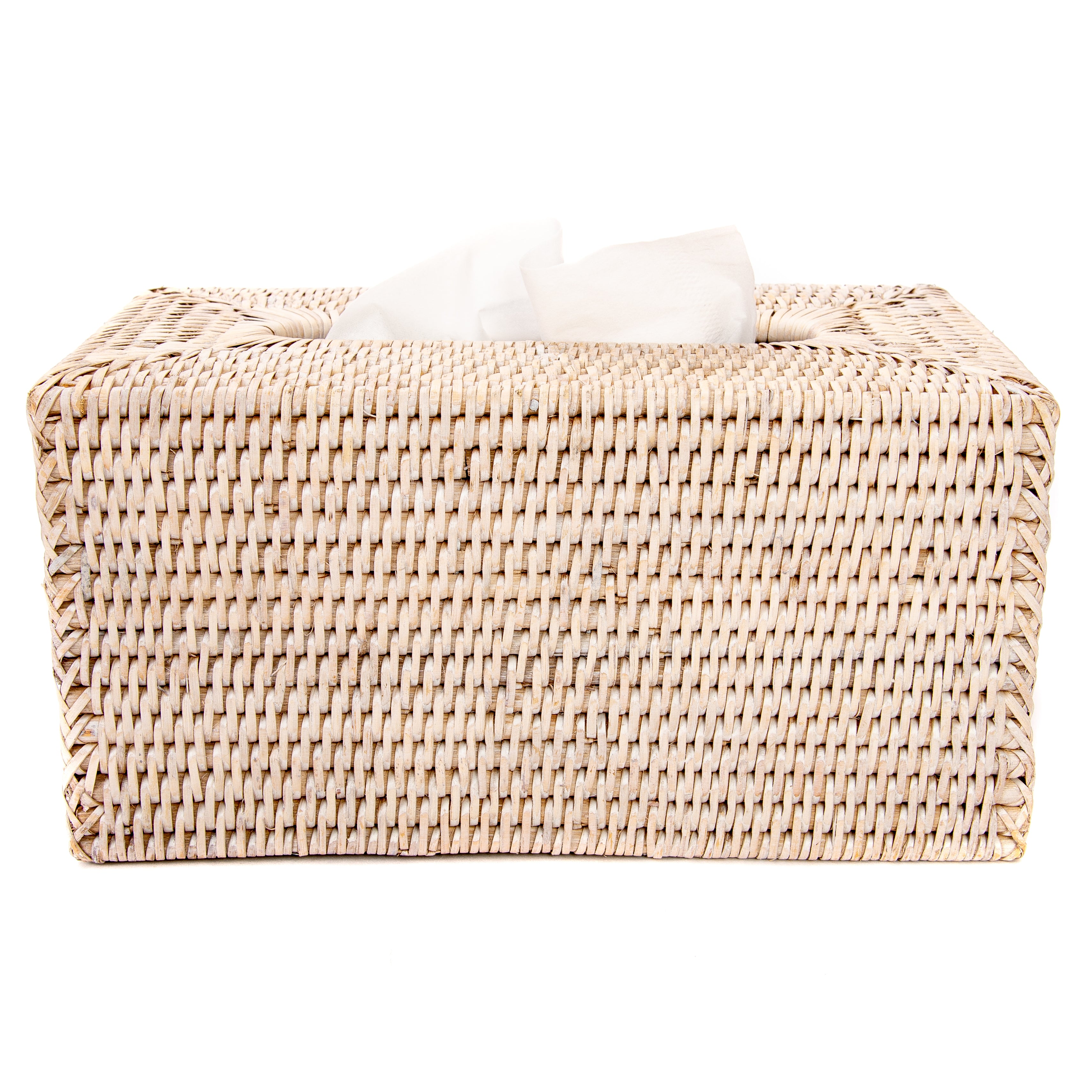 Large Rectangular Tissue Box Cover Artifacts Rattan™ Rectangular Tissue Box Cover - Artifacts Trading Company