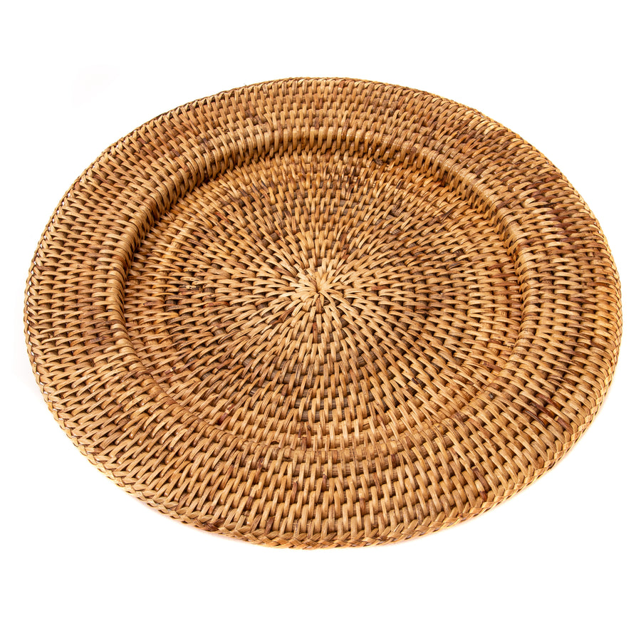 Artifacts Rattan™ Solid Weave Charger - Artifacts Trading Company