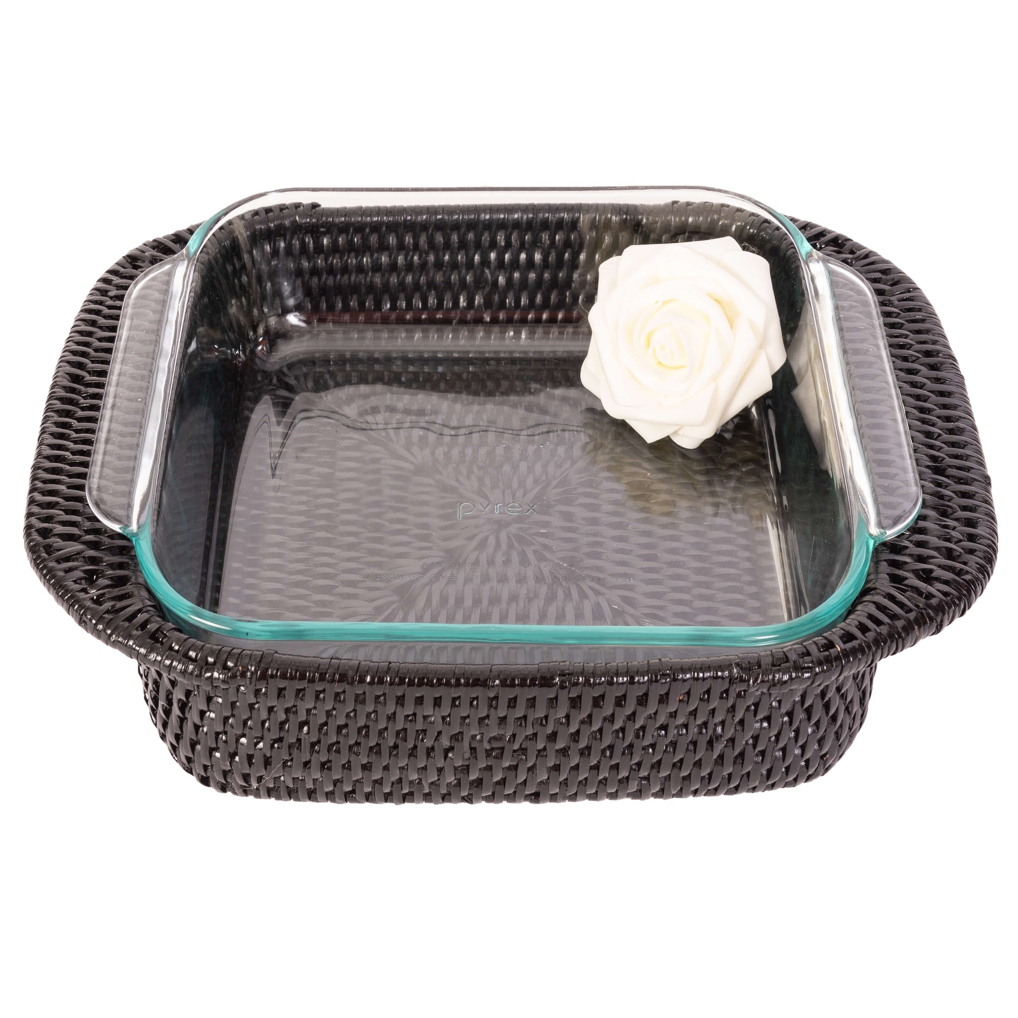 Square Baker Basket with Pyrex