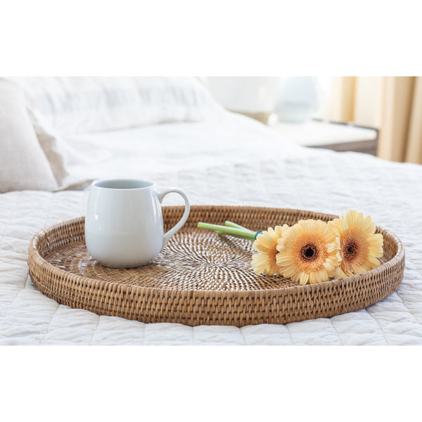 Artifacts Rattan™ Round Single Tissue Roll Box - Artifacts Trading