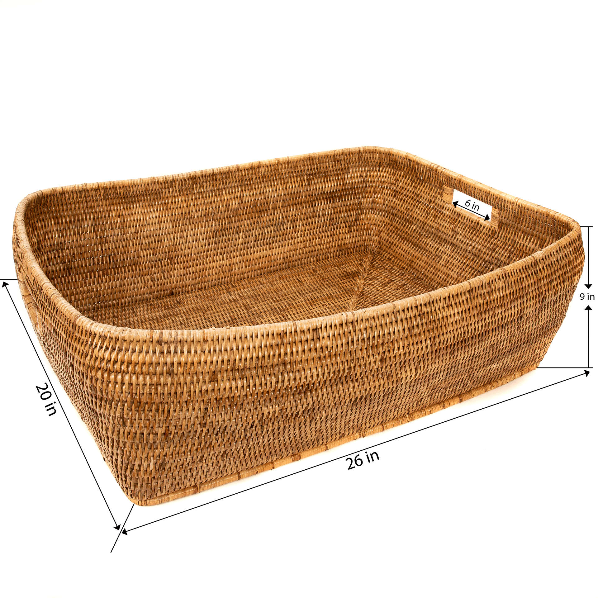 Rectangular Oblong Storage Basket