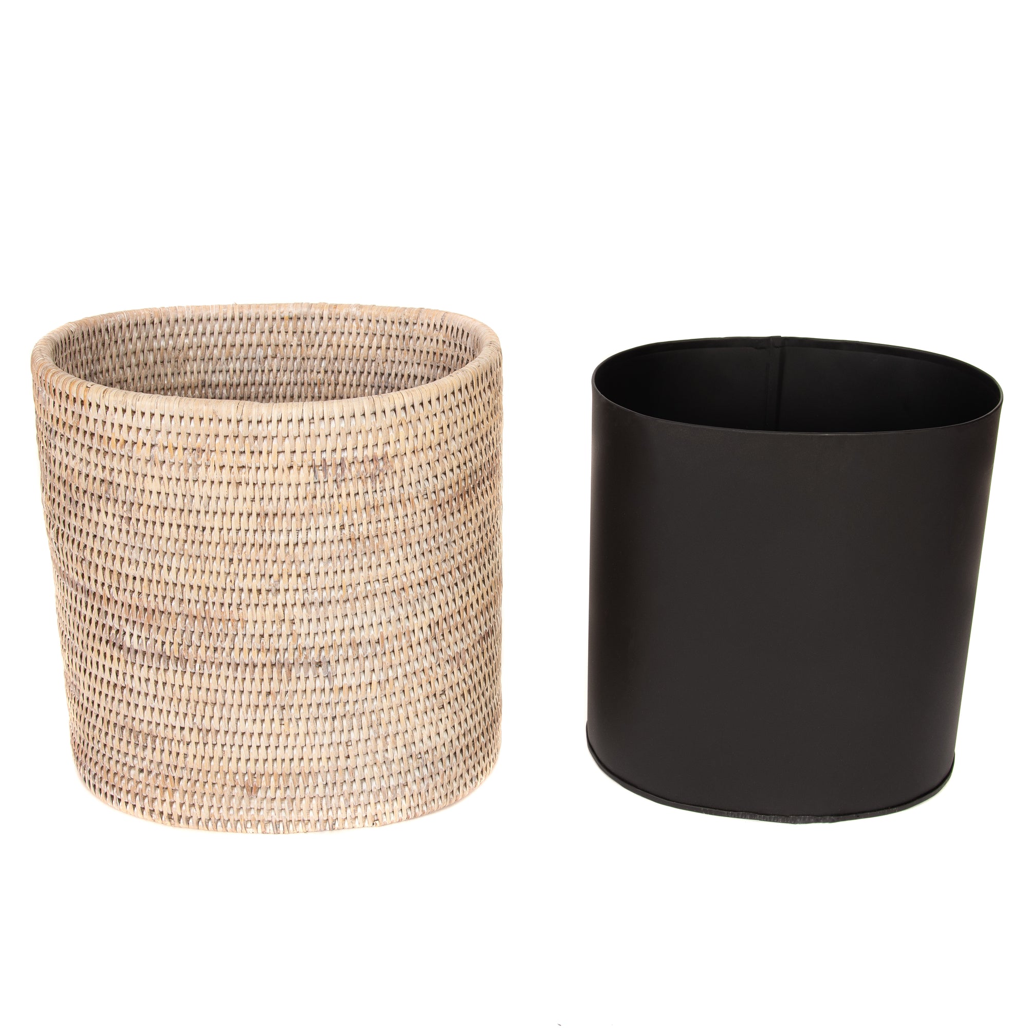 Milisten Woven Storage Basket Handwoven Basket Multi 1Set