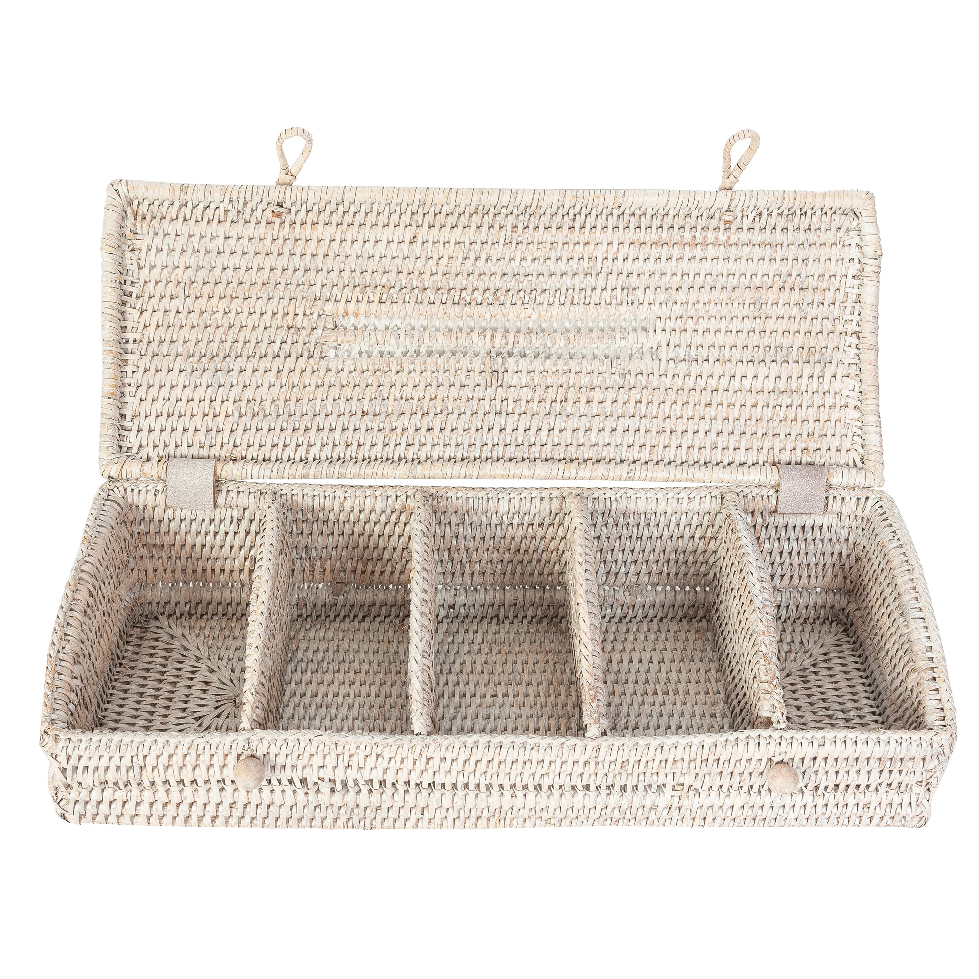 5 Section Tea Box with Lid