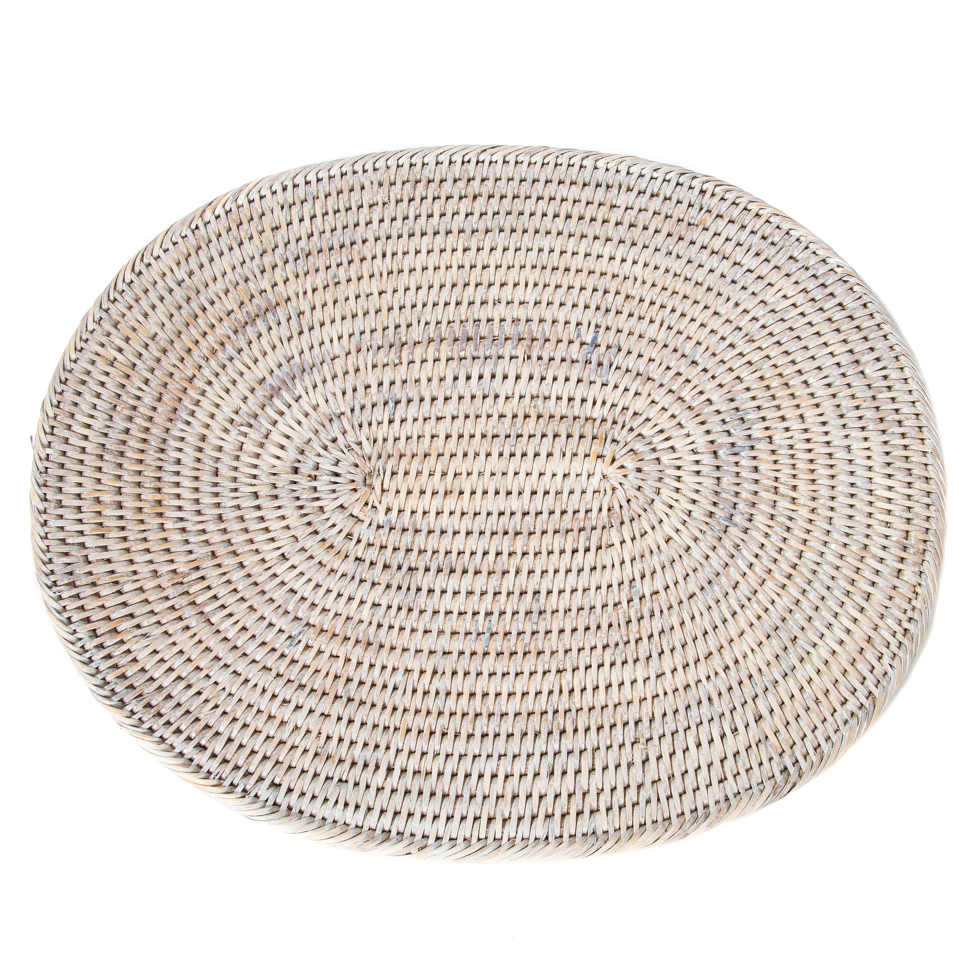 Oval Rattan Mat Artifacts Rattan™ Oval Rattan Placemat - Artifacts Trading Company