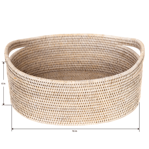 Artifacts Rattan™ 2 Piece Oval Basket Set - Artifacts Trading Company