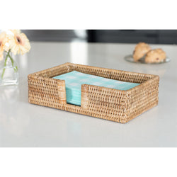 Guest Towel - Rectangular Napkin Holder with Cutout